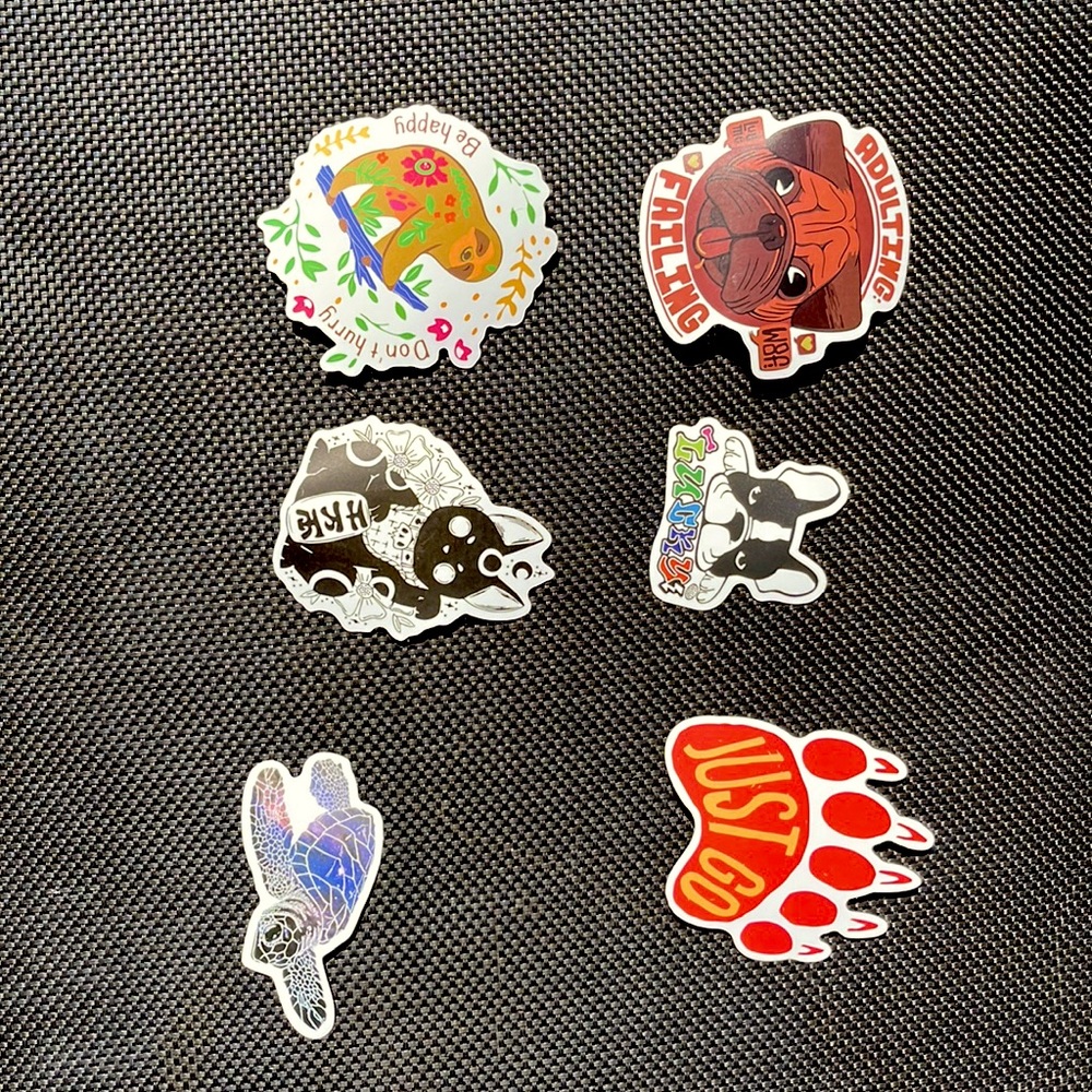 I am selling stickers